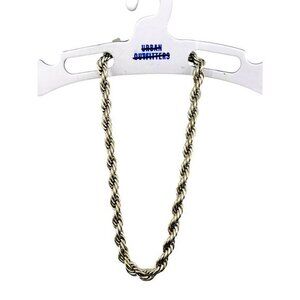 Urban Outfitters Twisted Rope Chain Necklace